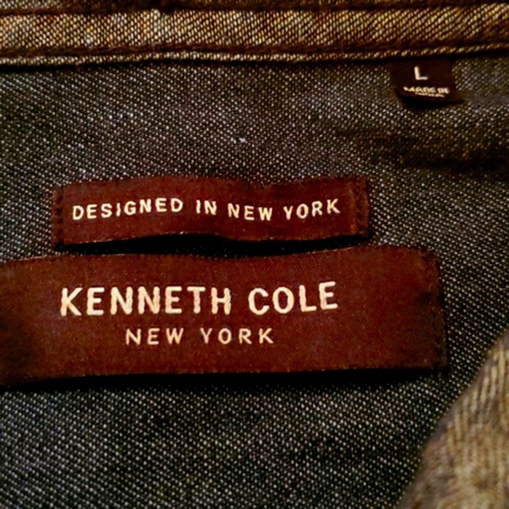Kenneth Cole Denim Jacket - Picture 2 of 10